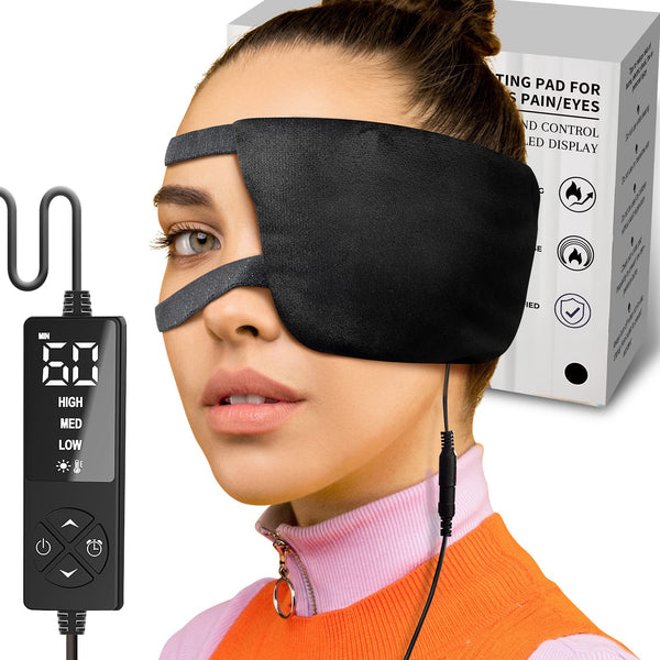 Moist Heat Stye Eye Compress Heating Pad for Single Stye Eye Treatment, Electric Heated Eye Mask for Dry Eyes Relief, Blepharitis-Treatment and Other Eye Irritation - Sticro